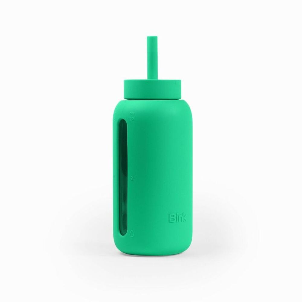 Open Box - Bink -  27oz Day Water Bottle Straw Cap Emerald Emerald